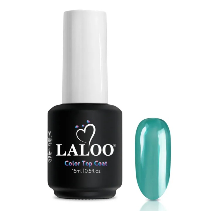 Color Top Coat Deep Cypress 06 Laloo 15ml
