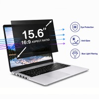 Filtru de confidentialitate, Garsonal®, Pentru laptop de 15.6 inci 16:9, Design demontabil, Anti-privire si protectie oculara, Protejarea confidentialitatii si a ecran PC, PET, Transparent