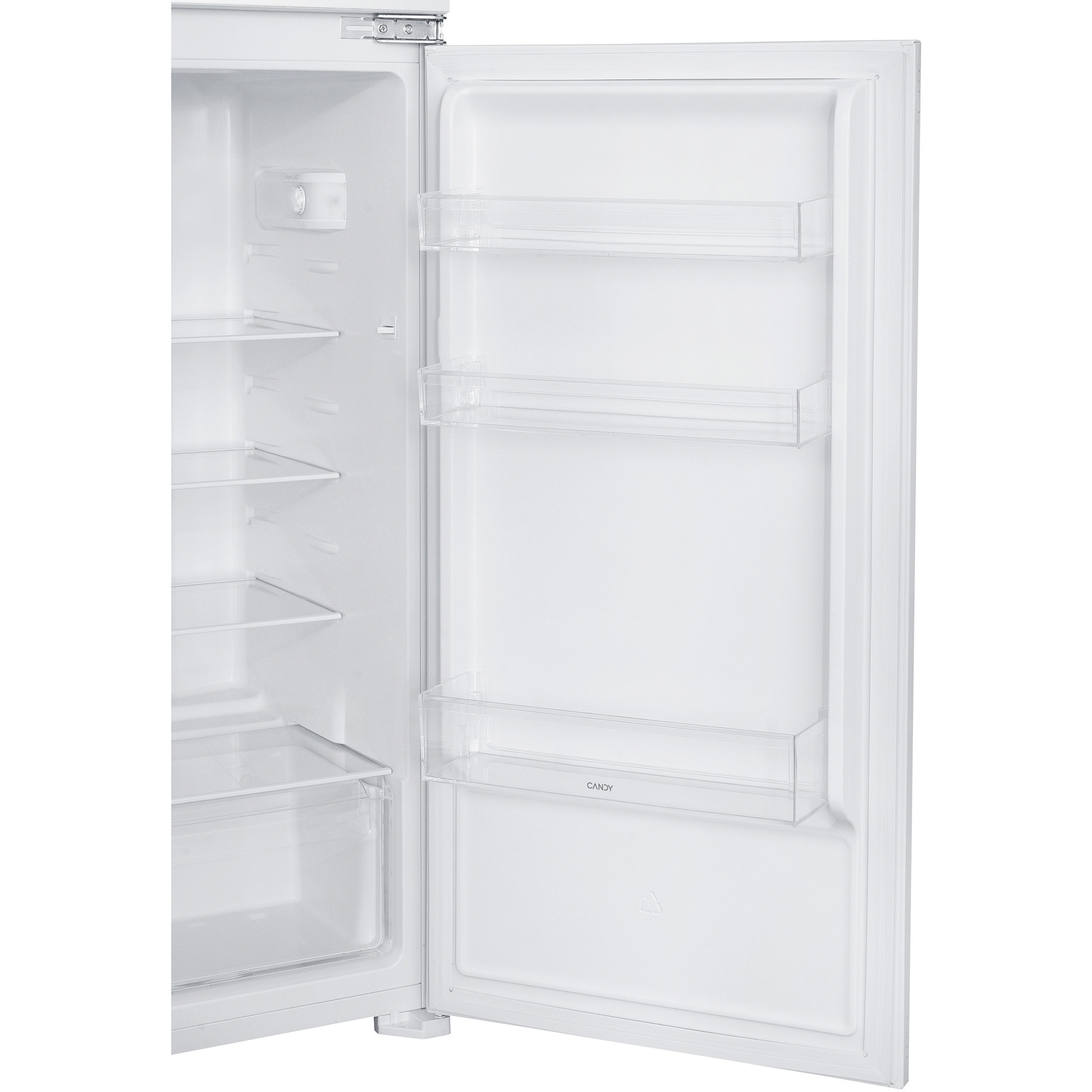 Frigider incorporabil CANDY CFBD 2450/2EH, 205 litri, H 145 cm, clasa E, usi reversibile