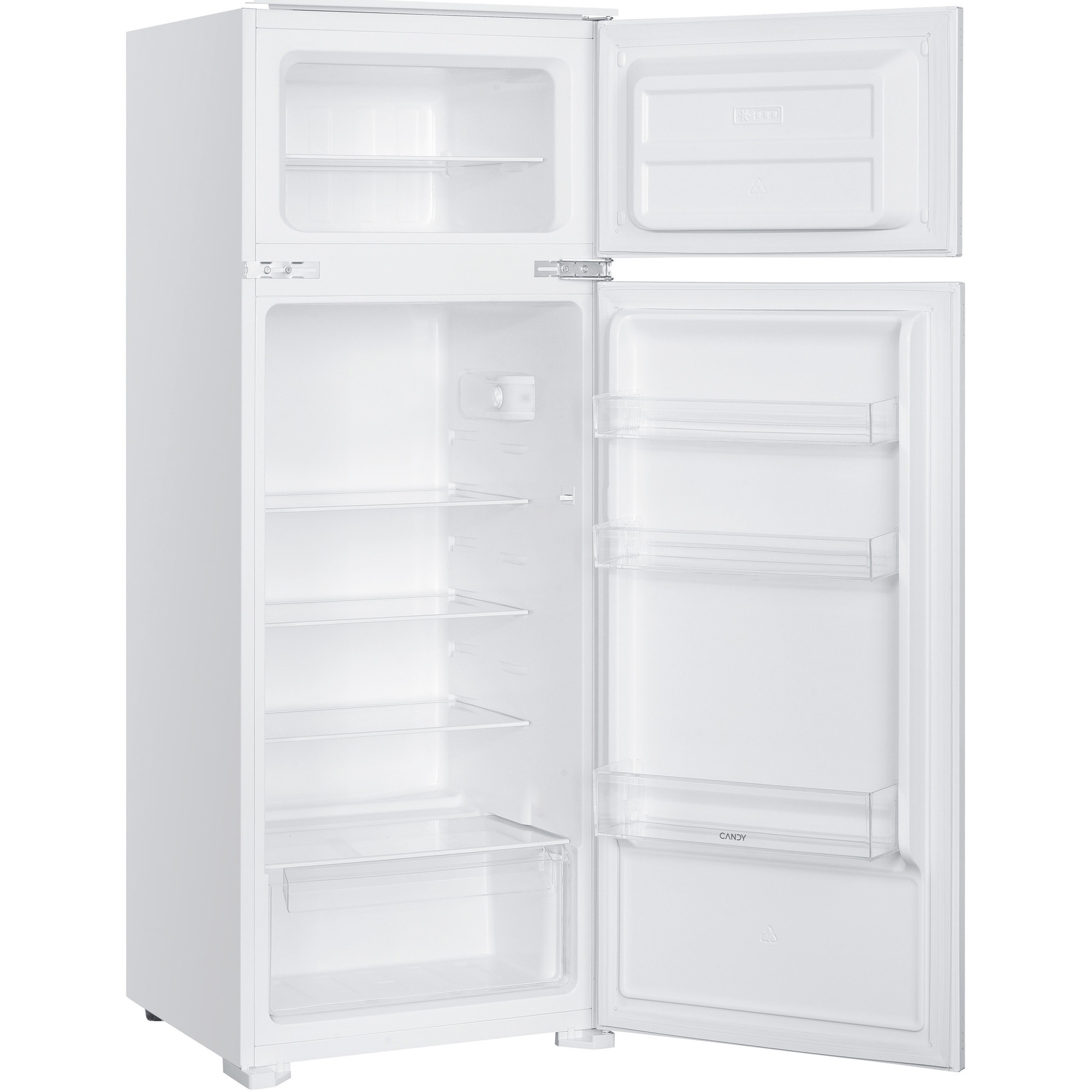 Frigider incorporabil CANDY CFBD 2450/2EH, 205 litri, H 145 cm, clasa E, usi reversibile