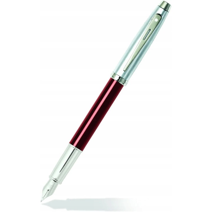 Sheaffer 100 Toll, Piros, M, Rozsdamentes Acél