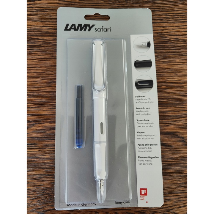Lamy Safari toll, M hegy, kék