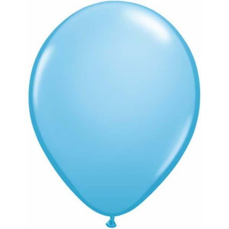 Baloane Latex Pale Blue, 9 inch (23 cm), Qualatex 43697