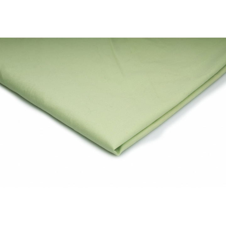 Bumbac usor creponat Pistachiu, 100% Bumbac, 0.5 m