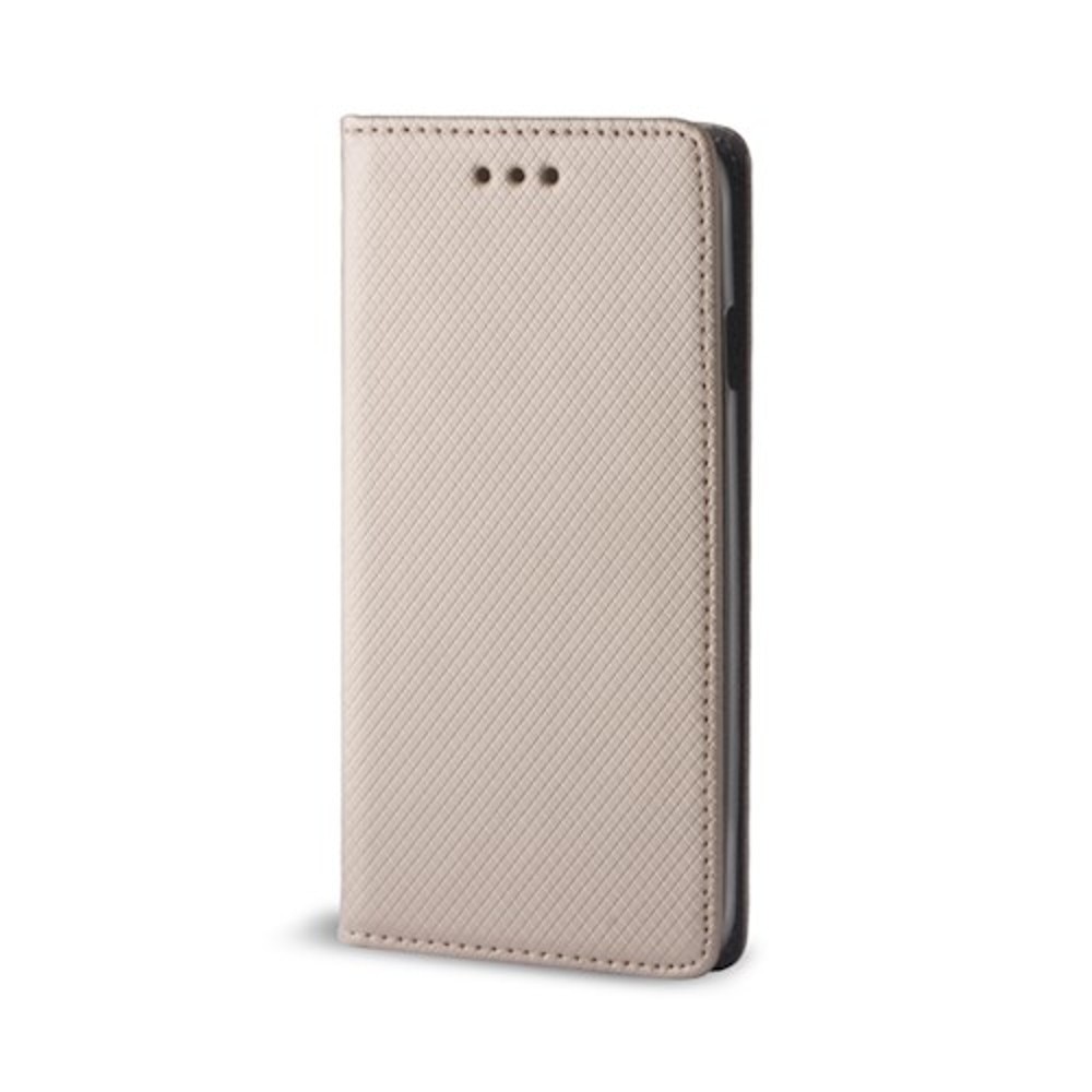 Husa flip de protectie OEM Smart Magnet pentru Samsung S9 Plus, TPU, Auriu
