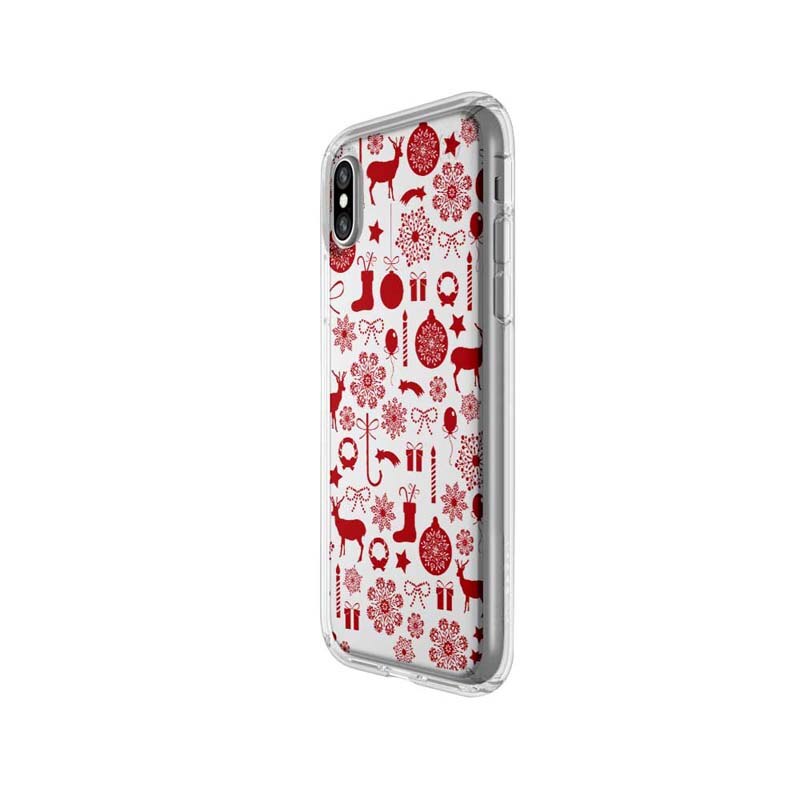 Husa Silicon, Ultra Slim 0.3MM, Christmas Pattern, Apple iPhone X