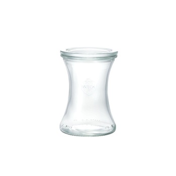 Borcan cu capac, model Delikat, capacitate 370ml, Weck Borcan cu capac, model Delikat, capacitate 370ml, Weck