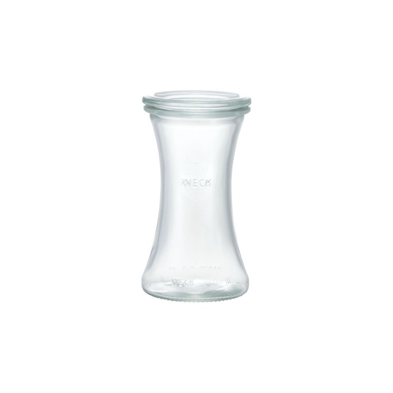 Borcan cu capac model Delikat, capacitate 200ml, Weck