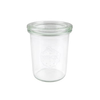 Borcan cu capac model Mini Mold, din sticla, capacitate 160ml, Weck Borcan cu capac model Mini Mold, din sticla, capacitate 160ml, Weck