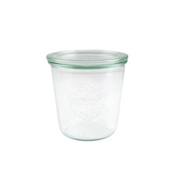 Borcan cu capac model Mold, din sticla, capacitate 580ml, Weck Borcan cu capac model Mold, din sticla, capacitate 580ml, Weck