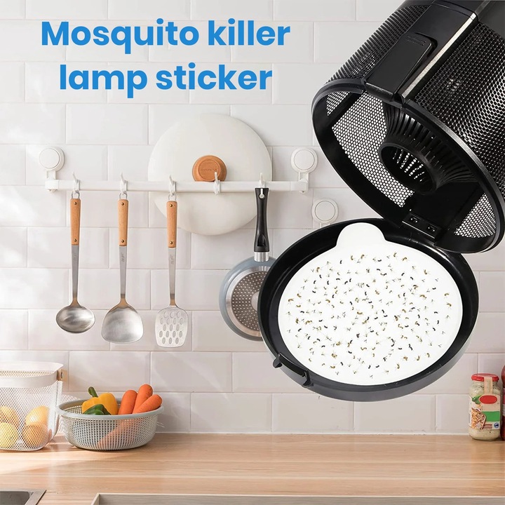 Placi adezive pentru insecte, set 5 bucati, universal, alb, 11cm diametru