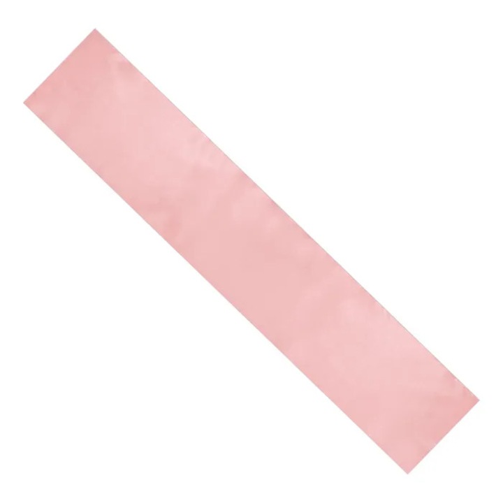 5 db asztalterítő szett, poliészter, rózsaszín, 30.5x274cm, szegélyezett élek