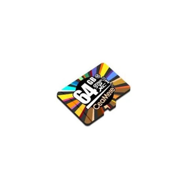 Card memorie 64GB microSD, UHS U3, rezistent, negru
