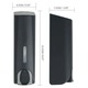 Dispenser sapun perete set 3, negru mat, 250ml