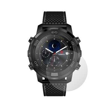Set 4 Folii Protectie Ecran, Acoperire Totala, Adezive si Foarte Flexibile, Invisible Skinz Ultra-Clear HD pentru Smartwatch Lemfo LEM6 Set 4 Folii Protectie Ecran, Acoperire Totala, Adezive si Foarte Flexibile, Invisible Skinz Ultra-Clear HD pentru Smartwatch Lemfo LEM6