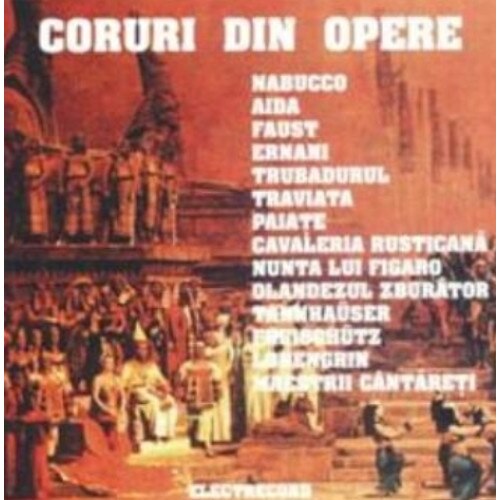 Coruri din opere - Nabuco/ Aida/ Faust/ Ernani/ Trubadurul/ Traviata (CD)