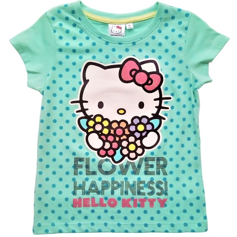 Bluza cu maneca scurta, Hello Kitty, 8 ani/128 cm