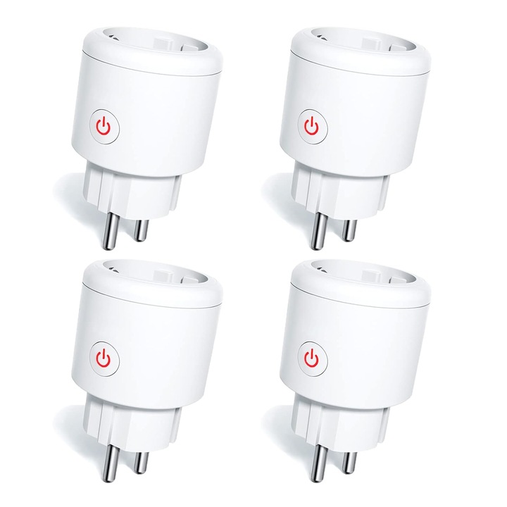 Priza Inteligenta ZigBee 16A cu Masurare Consum, Control Vocal si Aplicatie