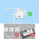 Splitter priza 3x EU, 3x USB, 1x USB-C cu comutator, alb