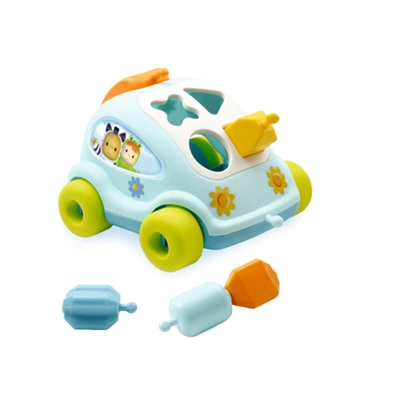 Masina cu forme de sortare SMOBY Cotoons Albastru