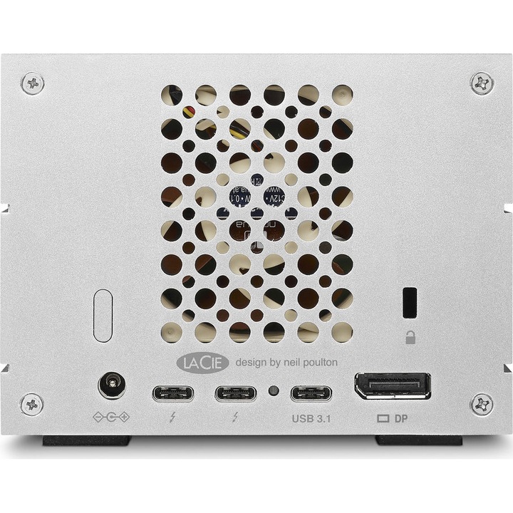 HDD extern LaCie 2big Dock Thunderbolt3, 12 TB (2x 6TB RAID)