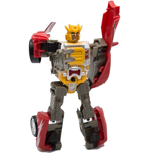 Robot transformabil in masinuta sport