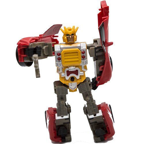 Robot de jucarie transformabil in masinuta 1:32