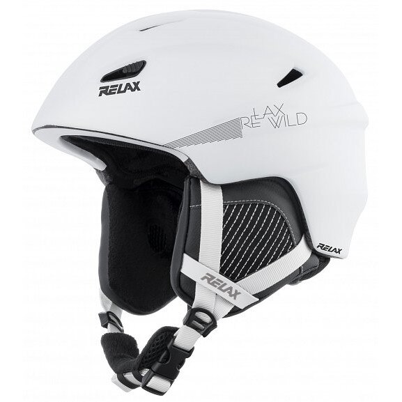 Casca schi/snowboard Relax Wild alba, S (54-56 cm)