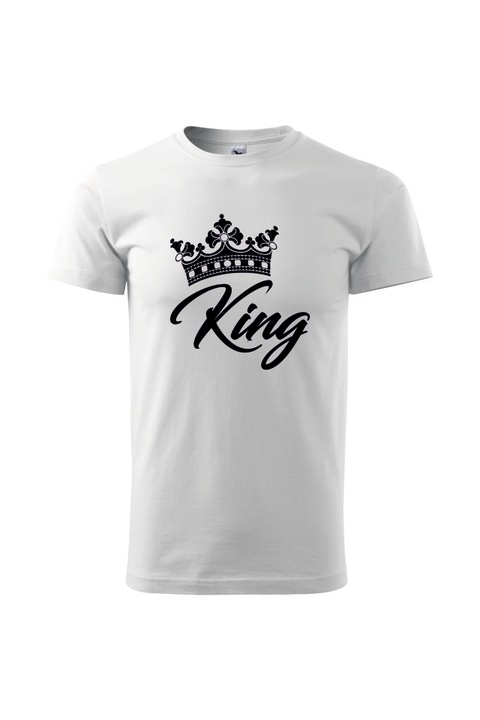 King férfi póló, Fehér, 2XL