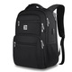 Rucsac laptop 18 inch, albastru-negru, 46x32x20cm, rezistent la apa, cu port USB si buzunar antifurt