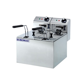 Friteuza electrica, putere 2x2 kW, Euromax Friteuza electrica, putere 2x2 kW, Euromax