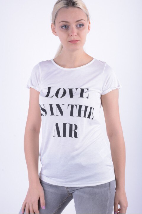 Tricou dama, Vila Viair, Alb