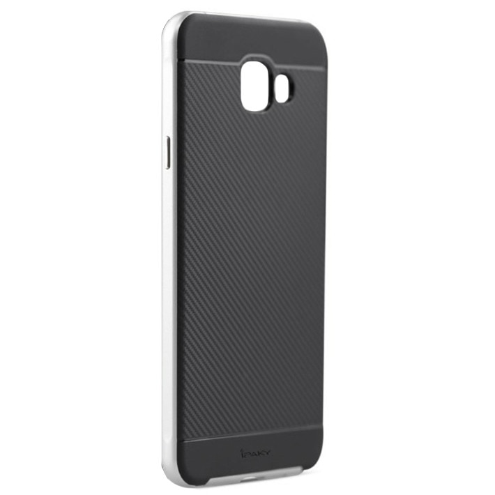 Husa IPAKY - Carbon Fiber Pattern - Samsung Galaxy A5 (Grey) Premium Luxury Design