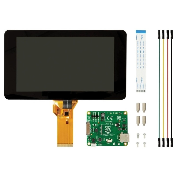 Raspberry Pi LCD дисплей със 7 -инчов сензорен екран