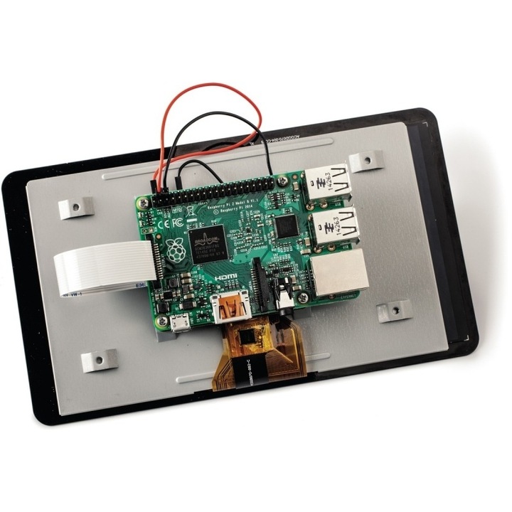 Raspberry Pi LCD дисплей със 7 -инчов сензорен екран
