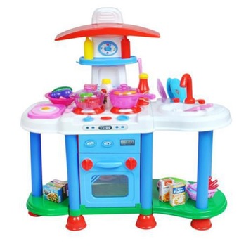 Bucatarie profesionala Top Cook, calitate premium, 48 piese, sunete si lumini Bucatarie profesionala Top Cook, calitate premium, 48 piese, sunete si lumini