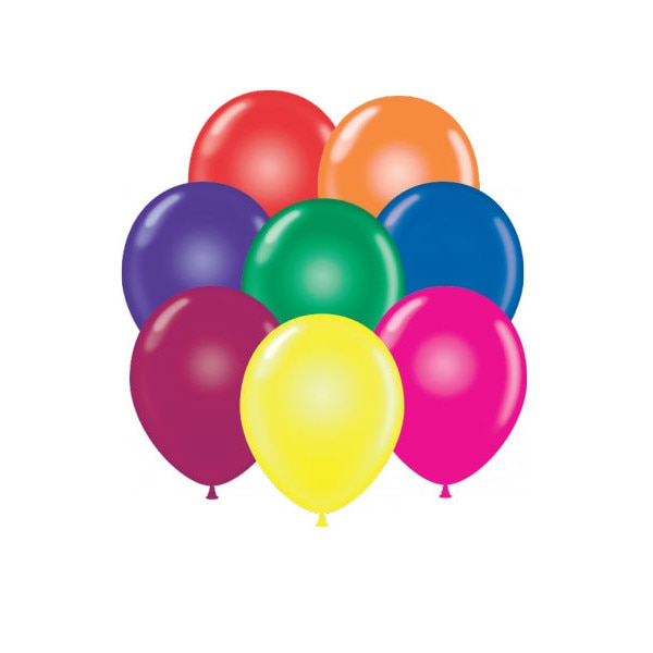 Baloane latex 30 cm multicolore (100 buc)