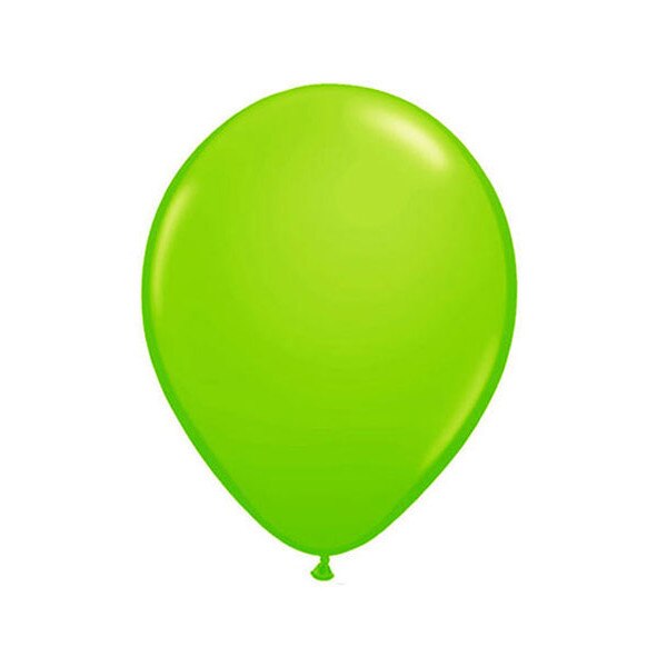 Baloane latex 30 cm verde lamaie (100 buc)