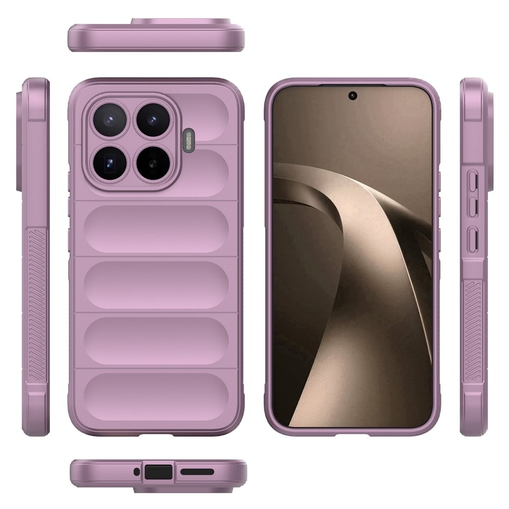 Husa pentru Xiaomi 17T Pro DaDen® Magic Shield, Antisoc, Interior microfibra, TPU, Mov