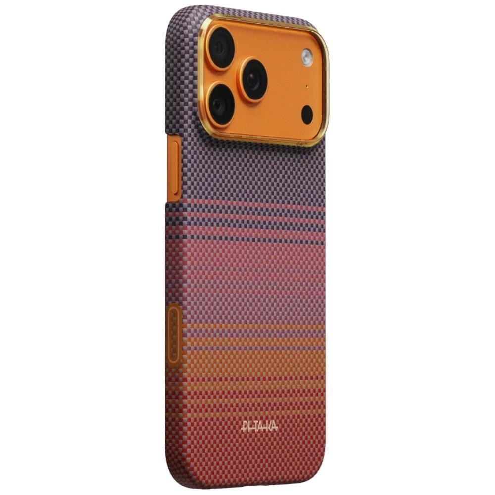 Carcasa PITAKA Edge California Dream 02 compatibila cu iPhone 17 Pro Max, Sunset