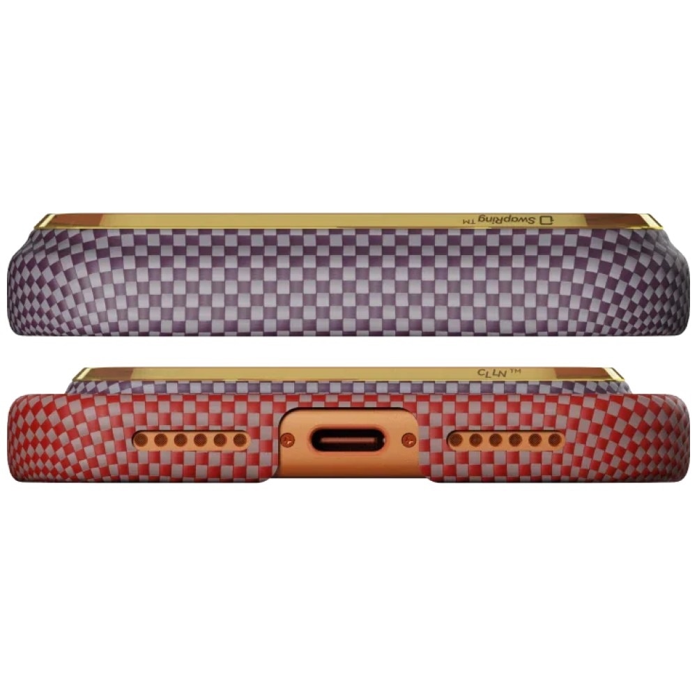 Carcasa PITAKA Edge California Dream 02 compatibila cu iPhone 17 Pro Max, Sunset