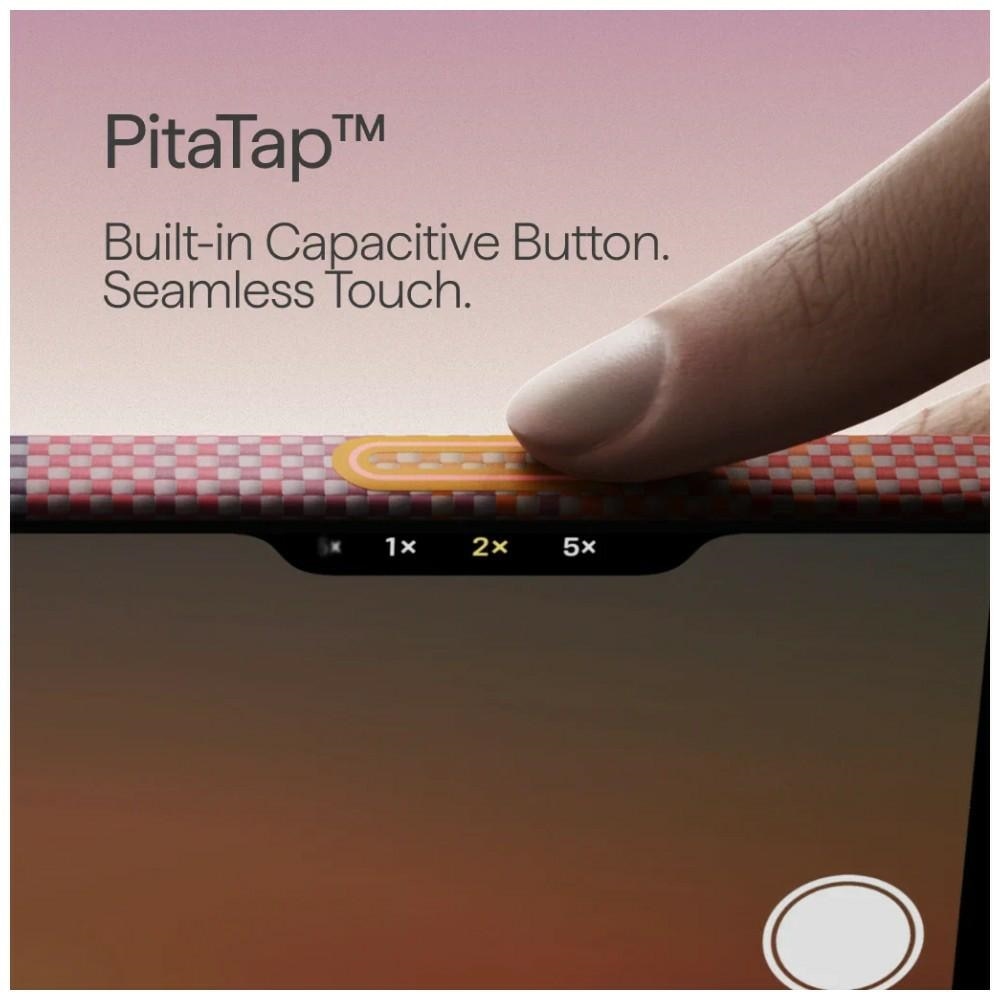 Carcasa PITAKA Edge California Dream 02 compatibila cu iPhone 17 Pro Max, Sunset