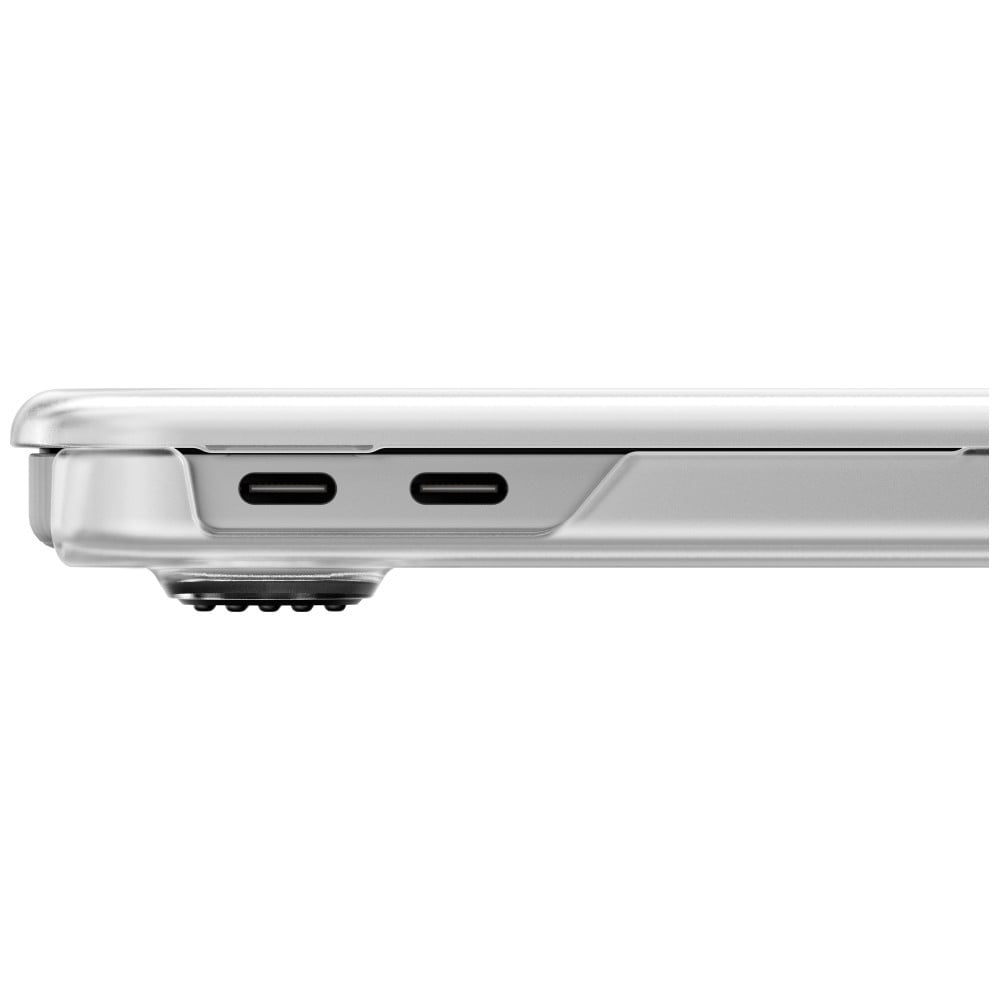 Carcasa laptop UNIQ Claro compatibila cu MacBook Neo 13 inch, Transparent