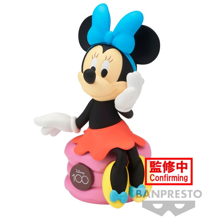 Figura banpresto disney characters sofubi 100th anniversary minnie mouse 11cm