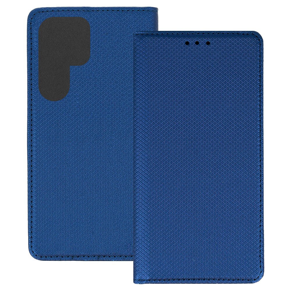Husa pentru Samsung Galaxy S26 Ultra, PU Casual Book, Buzunar card, Inchidere magnetica, Functie stand / suport, Decupaj difuzor apeluri, Acoperire completa 360 de grade, Protectie fata-spate, Tip carte, Albastru