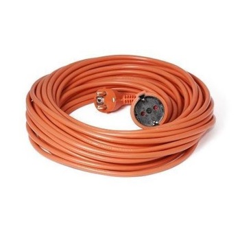 Prelungitor, tip cablu H05VV-F 3G1,0 mm², 2300W, IP20, lungime 30 m, portocaliu, Home Prelungitor, tip cablu H05VV-F 3G1,0 mm², 2300W, IP20, lungime 30 m, portocaliu, Home