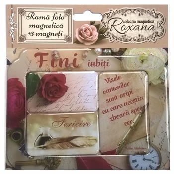Set Rama foto magnetica + 3 magneti - Fini iubiti Set Rama foto magnetica + 3 magneti - Fini iubiti