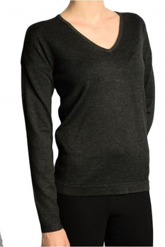 Pulover dama, Educe Charlot, Gri inchis melange, Gri inchis melange, L Pulover dama, Educe Charlot, Gri inchis melange, Gri inchis melange, L