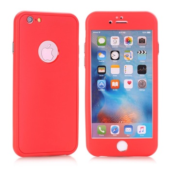 Husa Apple iPhone 6/6S Flippy Full Silicone Rosu Husa Apple iPhone 6/6S Flippy Full Silicone Rosu