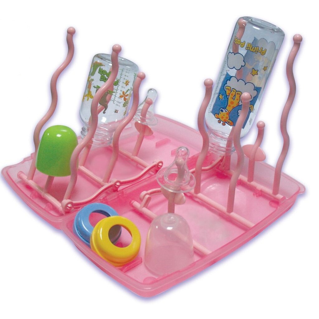 Suport uscare biberoane, R0823 bleu, Primii Pasi